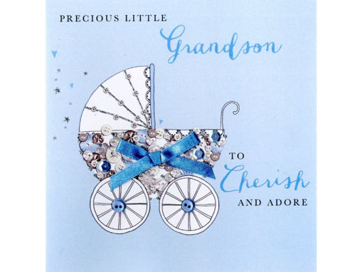 Picture of PRECIOUS LITTLE GRANDSON CARD